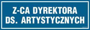 PA131 Z-ca Dyrektora ds. artystycznych