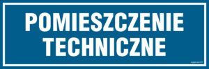 PA137 Pomieszczenie techniczne