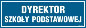 PA145 Dyrektor szkoły podstawowej