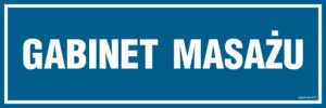 PA196 Gabinet masażu