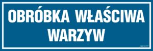 PA256 Obróbka właściwa warzyw