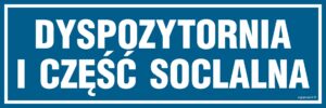 PA288 Dyspozytornia i część socjalna