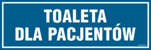 PA314 Toaleta dla pacjentów