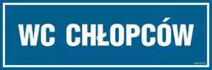 PA317 WC chłopców
