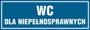 PA320 WC dla niepełnosprawnych