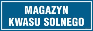PA349 Magazyn kwasu solnego