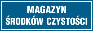 PA373 Magazyn środków czystości