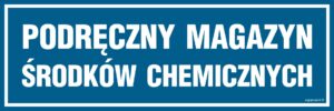 PA378 Podręczny magazyn środków chemicznych