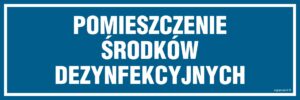 PA379 Pomieszczenie środków dezynfekcyjnych