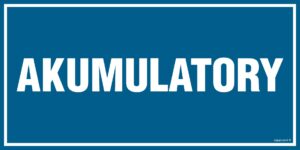 PA504 Akumulatory - 6 naklejek