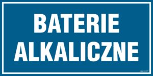 PA505 Baterie alkaliczne - 6 naklejek