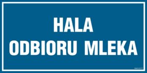 PA516 Hala odbioru mleka - 6 naklejek