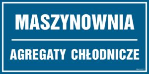 PA528 Maszynownia Agregaty chłodnicze - 6 naklejek