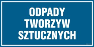 PA533 Odpady tworzyw sztucznych - 6 naklejek