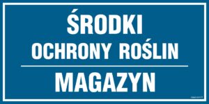 PA555 Środki ochrony roślin Magazyn - 6 naklejek