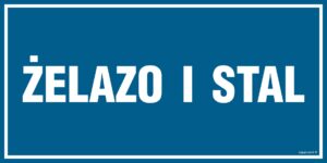 PA557 Żelazo i stal - 6 naklejek