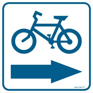 RA119 Kierunek ścieżki rowerowej 1