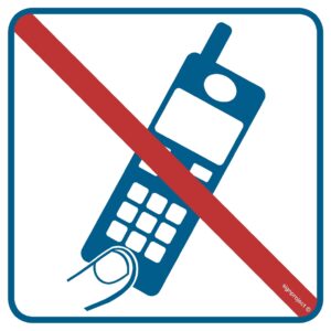 RA510 Zakaz używania telefonów komórkowych