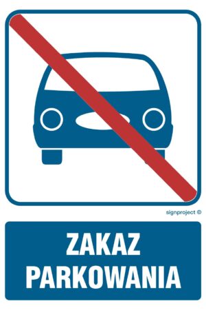 RB508 Zakaz parkowania