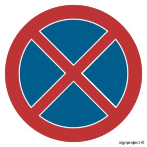 SA011 Zakaz zatrzymywania się