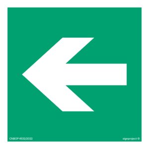 AE005 Kierunek drogi ewakuacyjnej