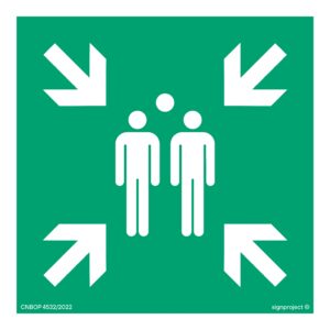 AE007 Miejsce zbiórki do ewakuacji