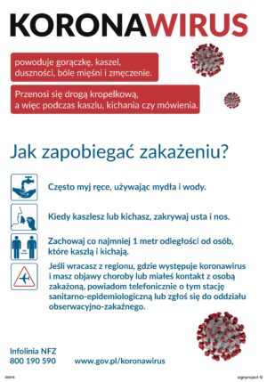 DD023 Instrukcja zapobiegania zakażenia koronawirusem SARS-CoV-2