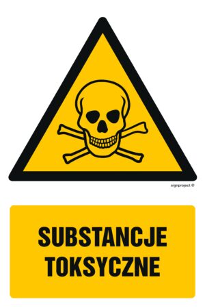 GF005 Substancje toksyczne - 9 naklejek