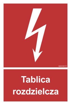 BC009 Tablica rozdzielcza - 9 naklejek