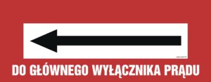 BC130 Do głównego wyłącznika prądu