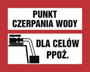 BC141 Punkt czerpania wody dla celów ppoż