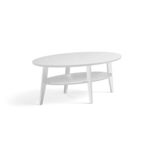 Stolik kawowy HOLLY, 1200x700x500 mm, biały