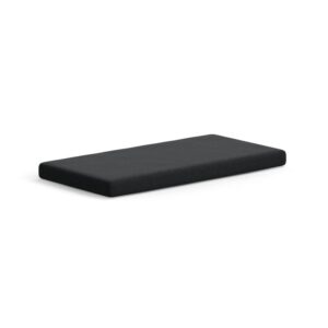 Poduszka na siedzisko QBUS, 795x395x50 mm, ciemnoszary