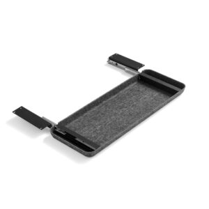 Szuflada biurkowa PURPOSE, 730x260x44 mm, szary