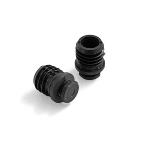 Regulowana stopka do stołu BORÅS/SONITUS, 14 mm, czarny