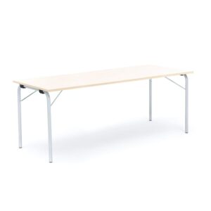 Wielofunkcyjny stół składany, 1800x700x720 mm, galwanizowany, laminat brzoz