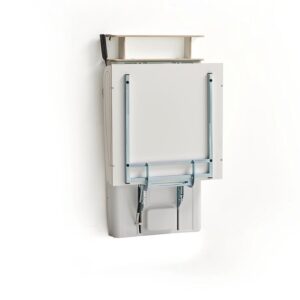 Przewijak NEIL, regulacja wysokości, montowany do ściany, bez zlewu, 800x800 mm