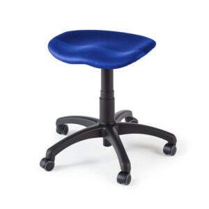 Stołek siodłowy TYRA, niebieski