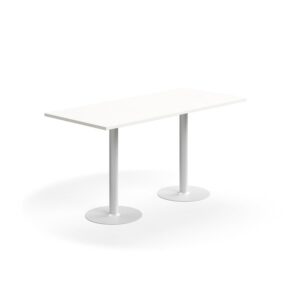 Stół barowy VERTICUS, 1800x800x900 mm, biały