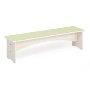 Ławka SIGGE, 1200x300x300 mm, zielony