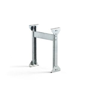 Regulowana podpora do przenośnika rolkowego LINE, 400 mm