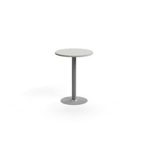 Stół barowy VERTICUS, Ø700x900 mm, jasnoszary/srebrny