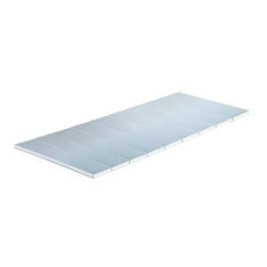 Półka TOUGH, blacha stalowa, 2700x1000 mm