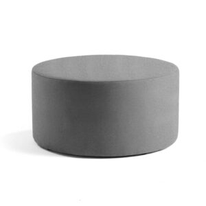 Siedzisko CASUAL, Ø 1000 mm, tkanina CURA, szary