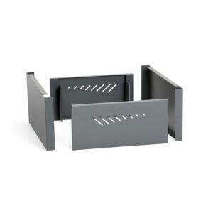 Panel przedni/tylny CREATE, do nóżek, 400 mm, szary