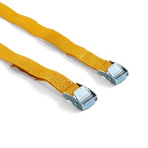 Pasy zabezpieczające, 1500 mm, 2 sztuki, żółty