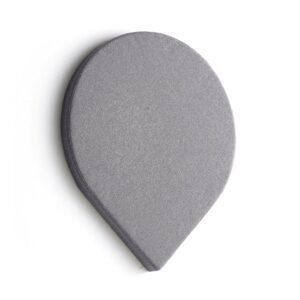 Panel akustyczny POLY, kropla, 965x800x56 mm, ścienny, fioletowy