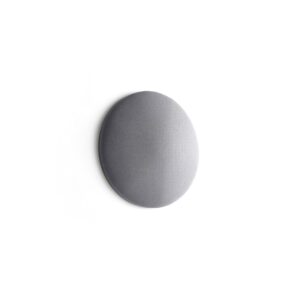 Panel akustyczny POLY, łukowaty okrąg, Ø550x140 mm, ścienny, fioletowy