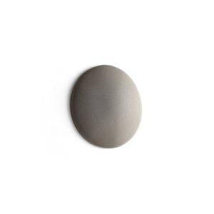 Panel akustyczny POLY, łukowaty okrąg, Ø550x140 mm, ścienny, brązowy