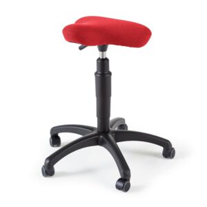 Stołek siodłowy TANYA, czerwony